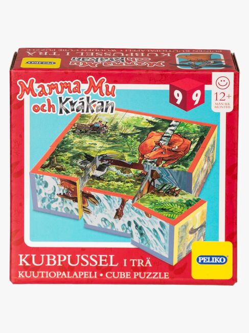 Peliko Mama Muh und die Krähe Würfelpuzzle 9 Teile
