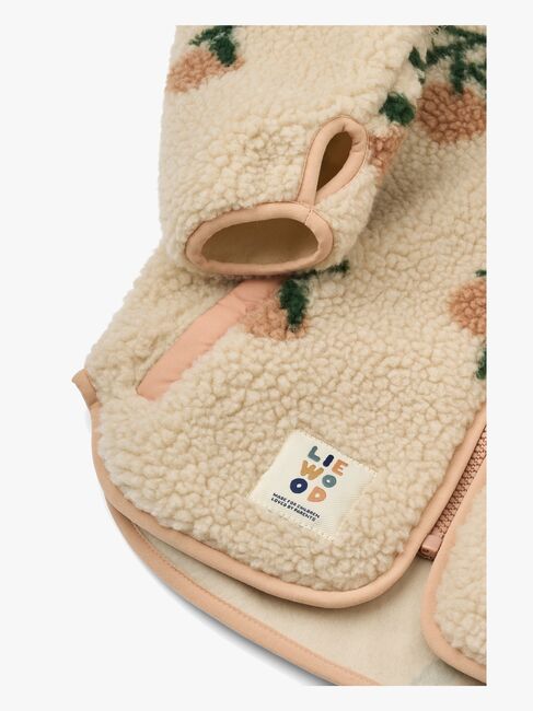 LIEWOOD Nolan Fleecejacke, Peach/Sea Shell