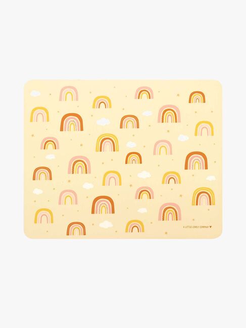 A Little Lovely Company Tischset, Rainbows 