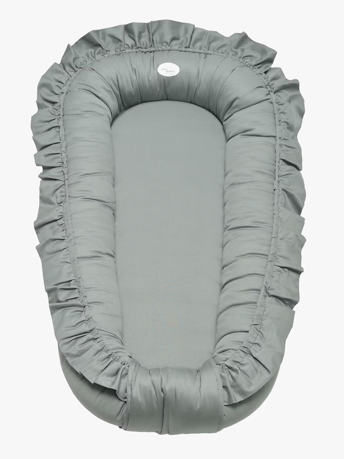 Mini Dreams Cozy Babynest Rüschen, Grün
