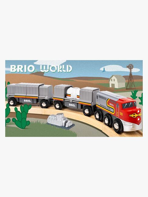 BRIO World 36089 Trains of the World Santa Fe Zug