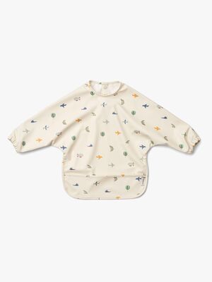 LIEWOOD Merle Cape Lätzchen mit Print, Aviator/Ecru