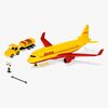 SIKU DHL Flugzeug mit Zubehör