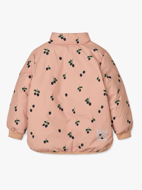 LIEWOOD Brantley Steppjacke, Berry/Pale Tuscany