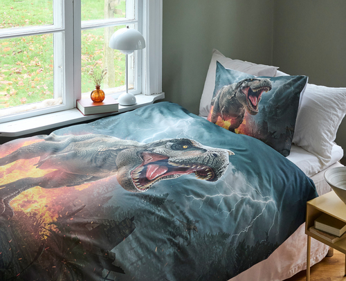 Borganäs Bettwäsche Dinosaurier 150x210 cm