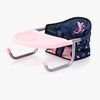 Bayer Design Tischsitz mit Tablett, Blau/Pink