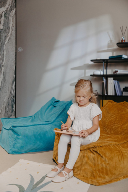 Yappy Kids Yappyhug Sitzsack, Mustard