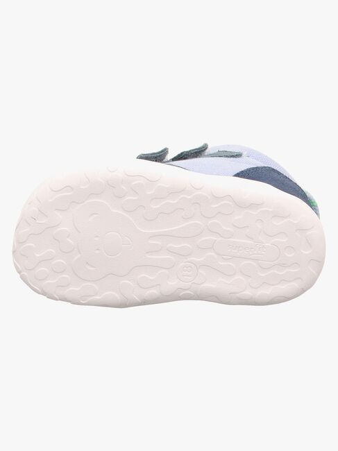 Superfit Flummi Barefoot Sneaker, Blau/Hellgrün