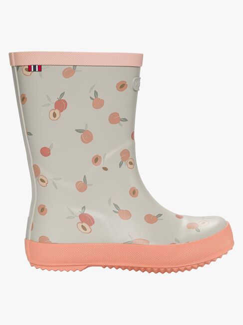 Viking x Kenza Print Gummistiefel, Apricot/Sand
