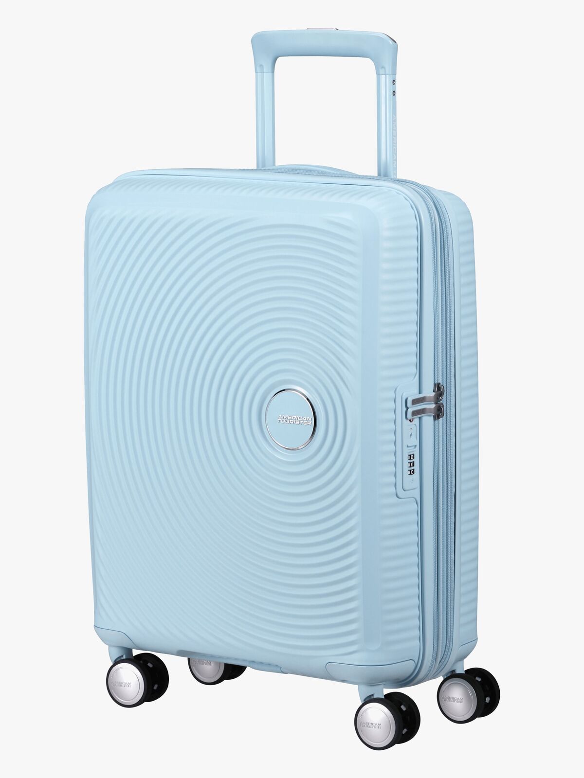 American Tourister Soundbox Spinner Koffer 35,5L, Pastel Blue