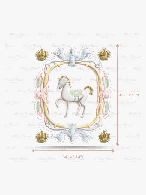 Atelier Choux Wandaufkleber, Decorative crowns