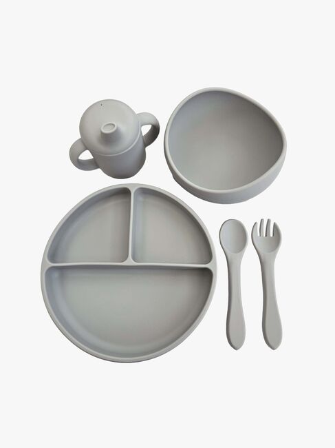 Summerville Geschirr-Set 5 Teile, Silver Grey
