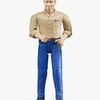 Bruder Figur Mit Blauer Jeans