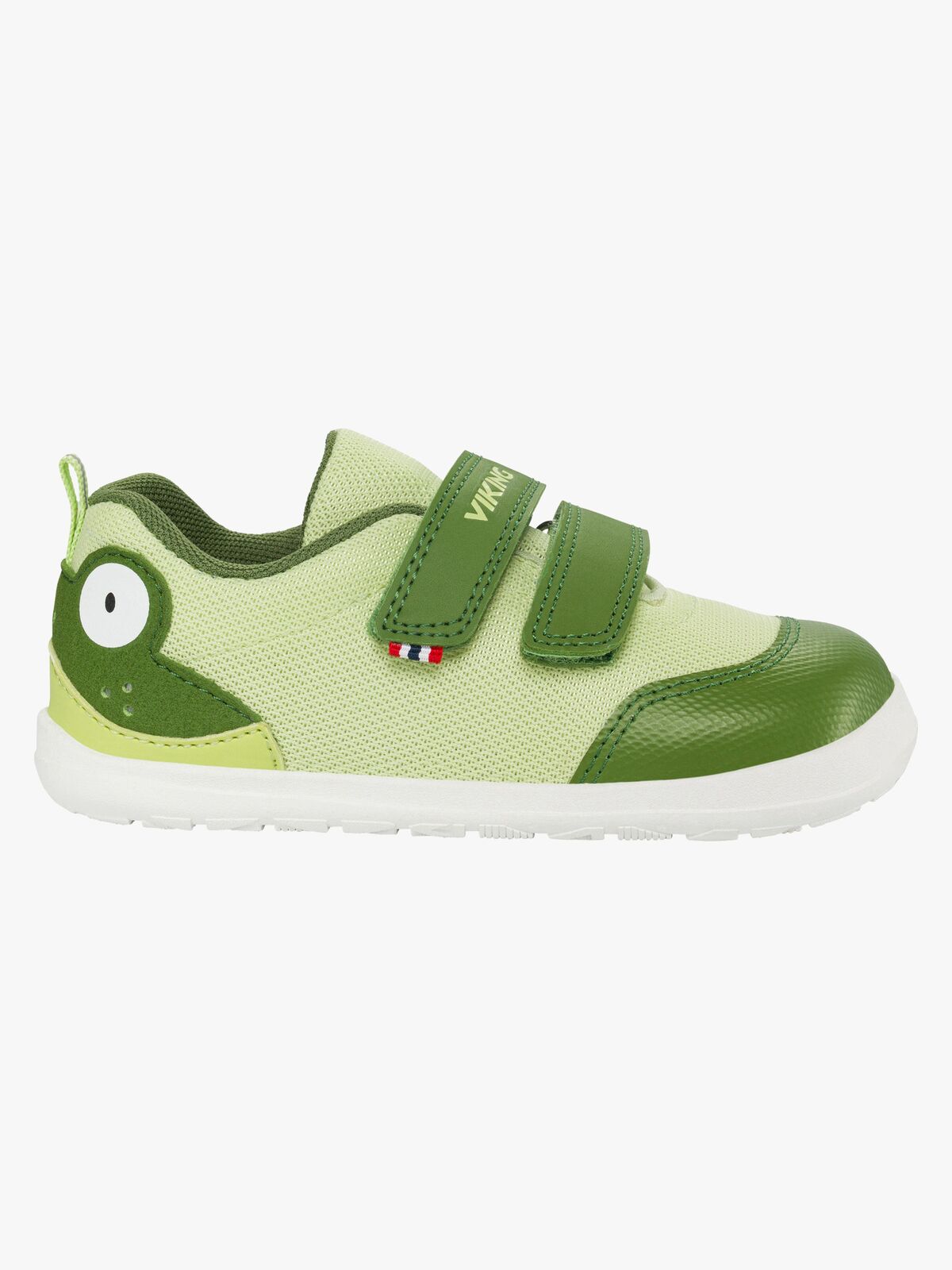 Viking Alv Paw 2V Barefoot Sneaker, Light Green/Green