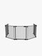Beemoo SAFE Protect Sicherheitsgitter/Raumteiler 5 Paneele, Black