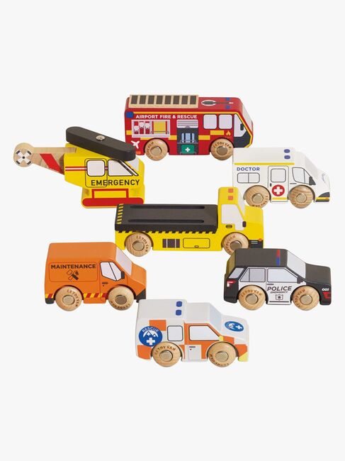 Le Toy Van Rettungshubschrauber & Rettungsfahrzeuge
