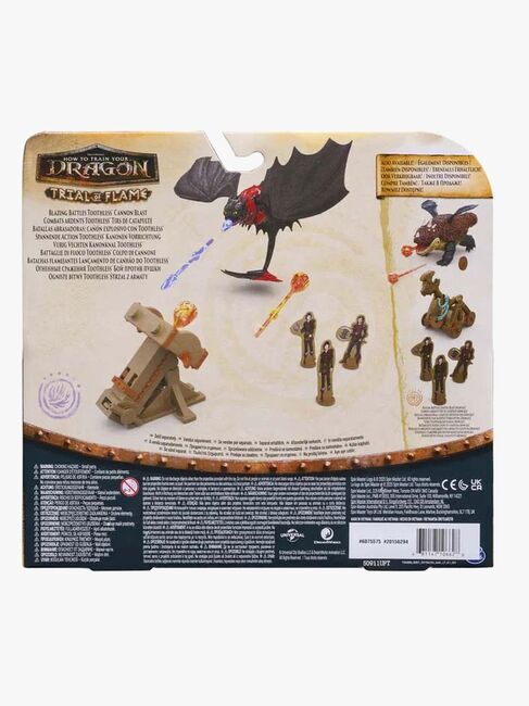 Drachenzähmen leicht gemacht Battle Cannon Mit Ohnezahn Spielzeugset