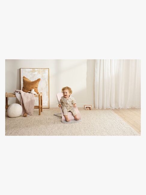 BabyBjörn Bliss Babywippe Gewebt, Light Pink Melange