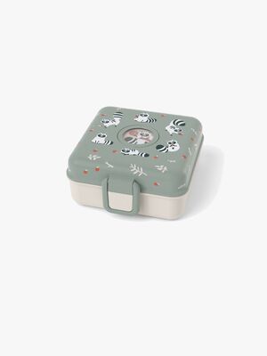 Monbento Snacky Bento Brotdose, Raccoon