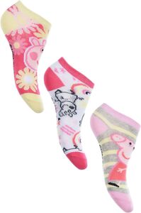 Peppa Wutz Socken 3er-Pack, White/Light Pink/Sorbet