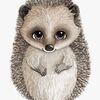 Stickstay Harry The Hedgehog Wandsticker