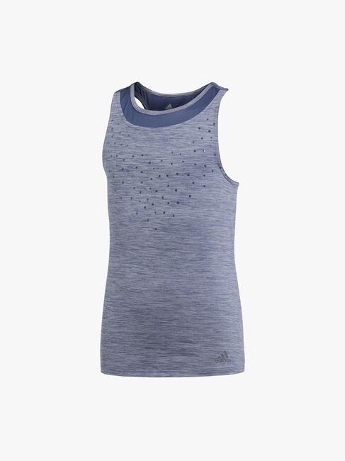 Adidas Girls Dotty Tank Trainingstop, Nobel Indigo