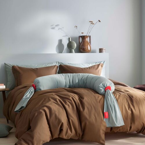 bbhugme Umstands- und Stillkissen Eucalyptus, Mintgrün