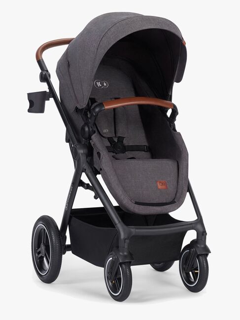 Kinderkraft Multifunctional 3-in-1 B-Tour Mink Pro Kombikinderwagen, Dark Grey