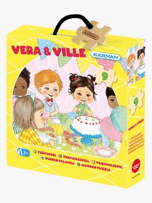 Egmont Kärnan Holzpuzzle 9 Teile