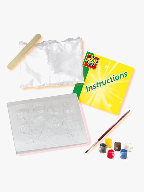 SES Creative Bastelset Gipsfiguren Waldtiere