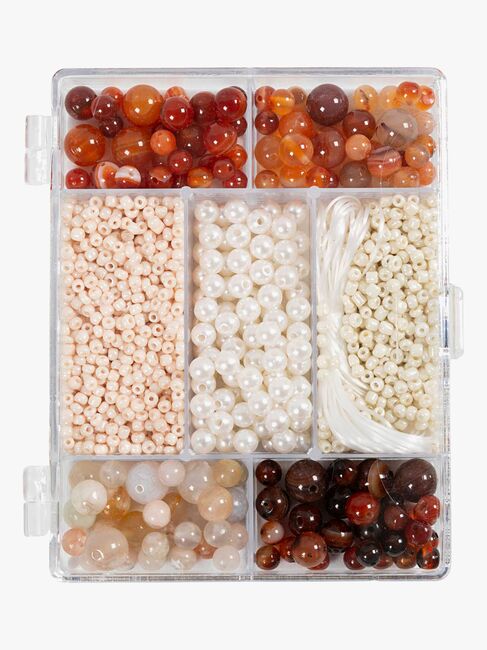 Creativ Company Perlenset, Braun