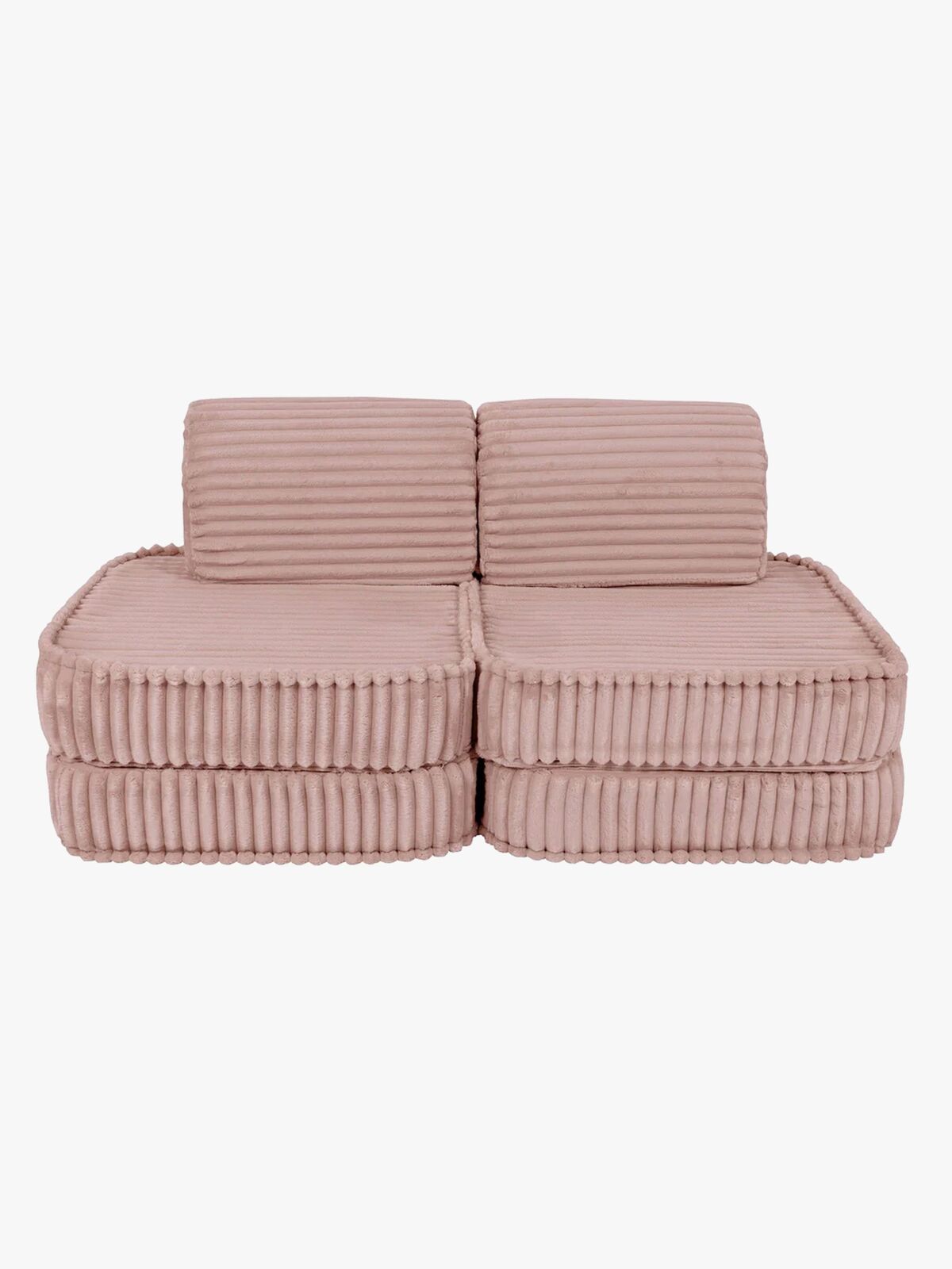 MeowBaby Churros Sofa Basic, Ruby Chocolate Pink