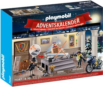 Playmobil 71347 Adventskalender Polizei Museumsdiebstahl