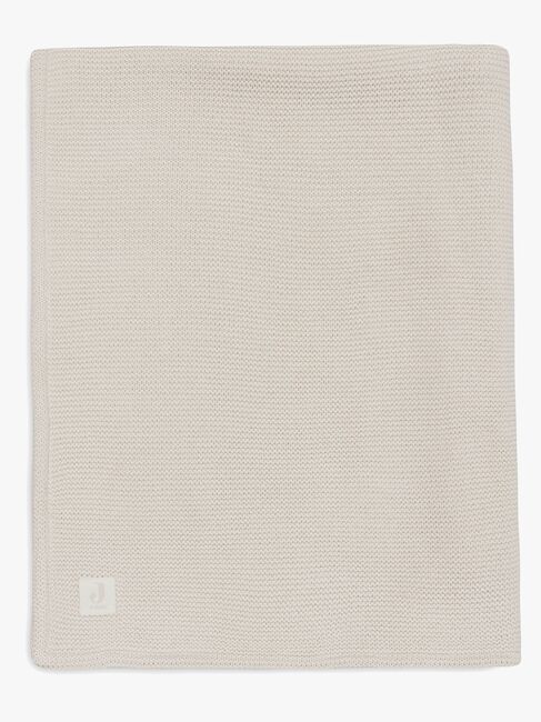Jollein Decke 75x100 cm Basic Knit/Velvet, Oatmeal
