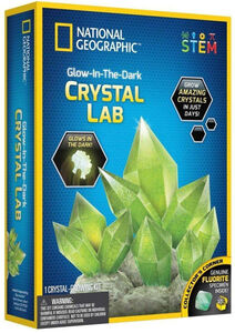 National Geographic Glow-in-the-dark Crystal Lab Experimentierset