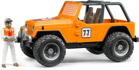 Bruder Jeep Cross Country Racer mit Figur, Orange