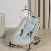 Beemoo PLAY Soothe Babywippe, Green Melange/Nature