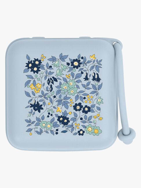 BIBS x Liberty Schnullerbox, Chamomile Lawn/Baby Blue