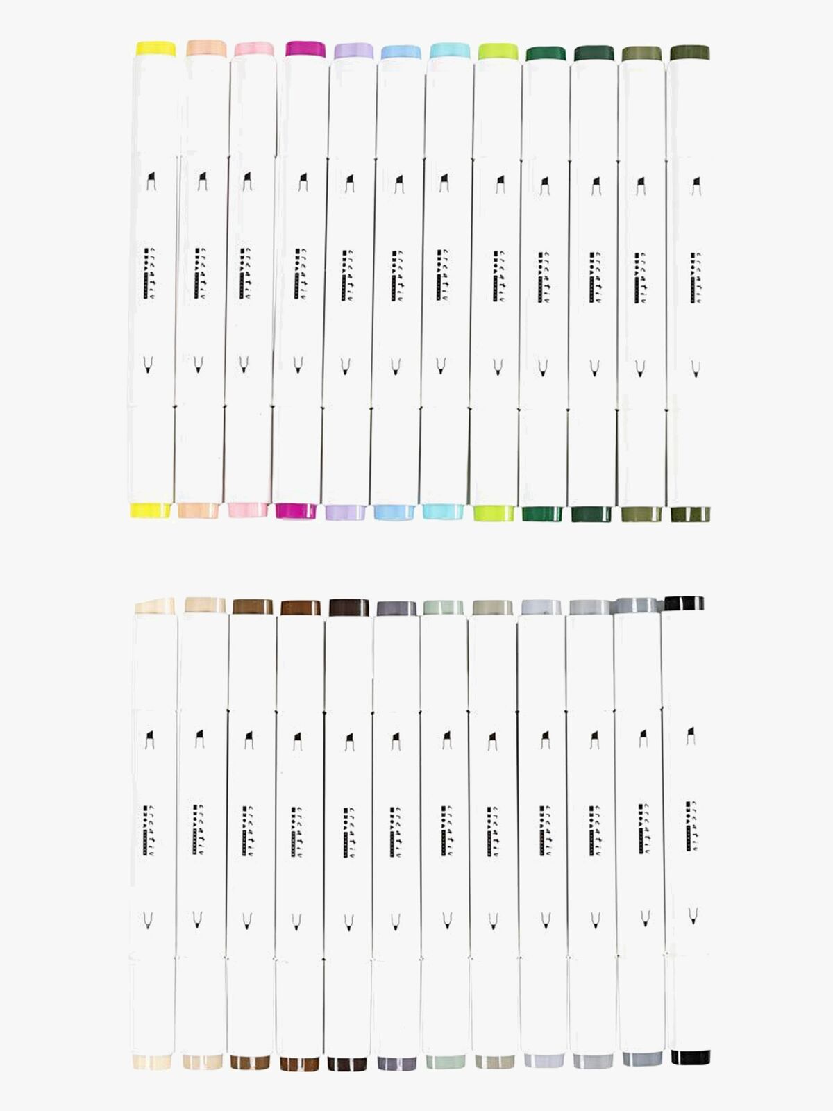 Creativ Company Alkoholbasierte Illustrationsmarker Pastell 24St