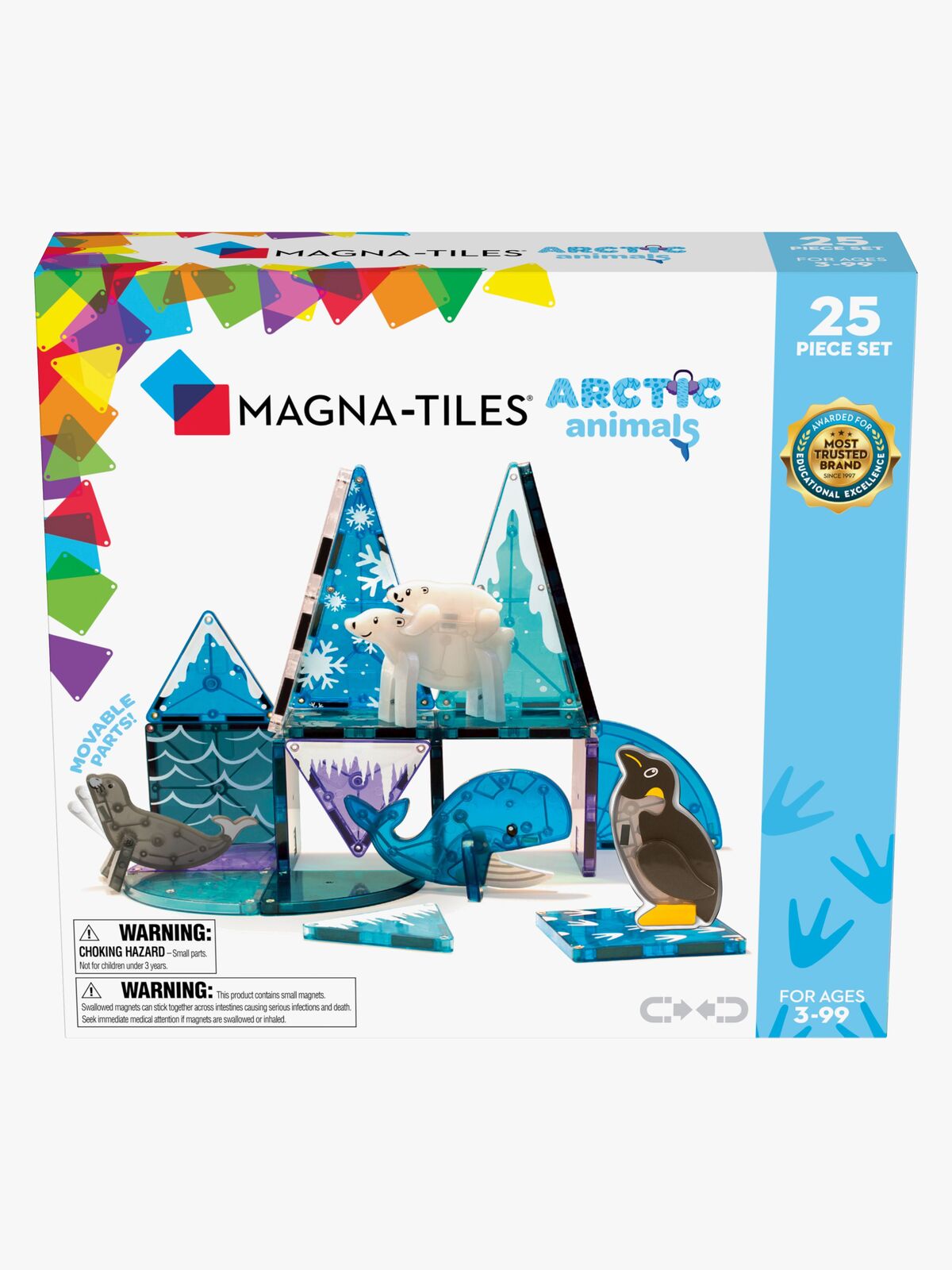 MAGNA-TILES Arctic Animals Bausatz 25 Teile