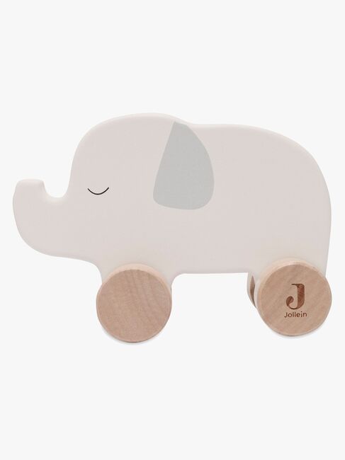 Jollein Elefant auf Rädern Jungle Jambo Holzspielzeug
