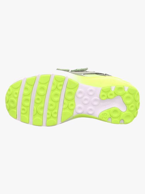 Superfit Sport5 WP Sneaker, Hellgrün/Gelb