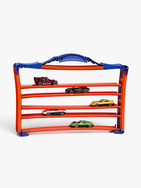 Alex's Garage Track Racing Autorennbahn mit Sportwagen