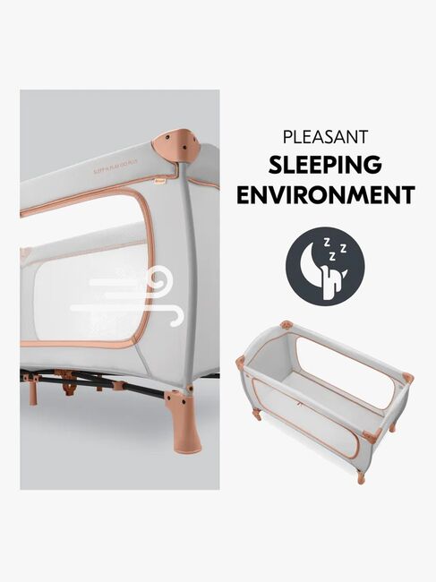 Hauck Sleep N Play Go Plus Reisebett, Dusty Cork
