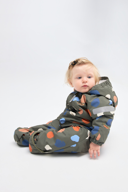 Nordbjörn Valdez Babyoverall, Dusty Olive