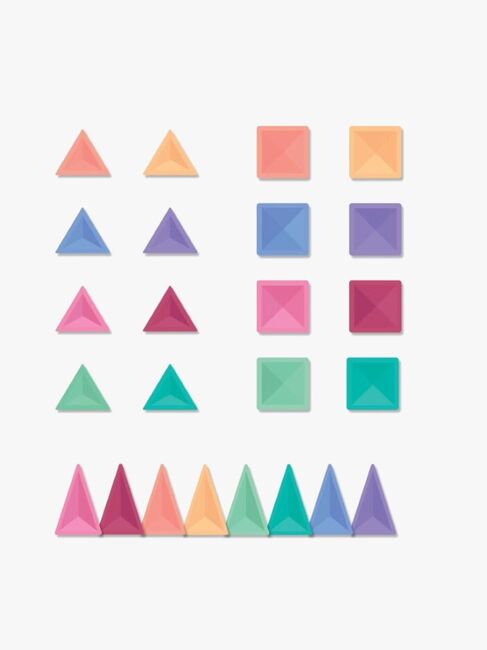 Connetix Magnetische Bauteile Pastel Mini Pack 32 Teile