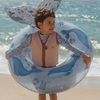 Little Dutch Ocean World Schwimmring, Blue