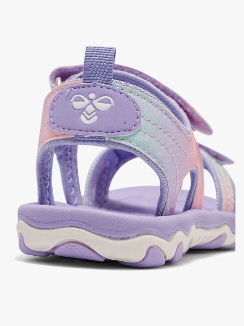 Hummel Glitter Jr Sandalen, Multi Color Pink