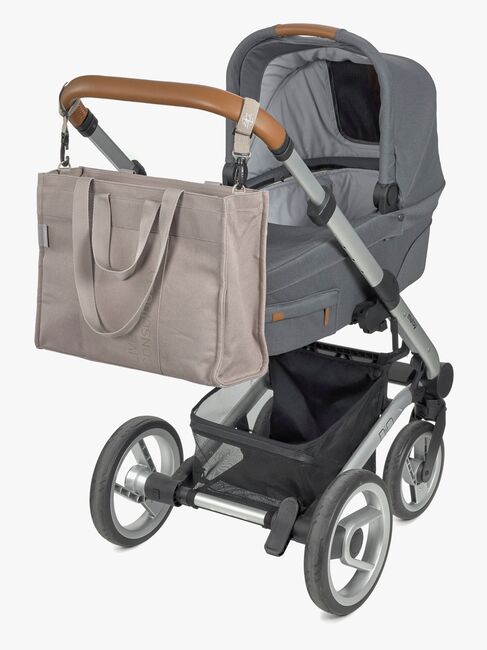Lässig Tote Wickeltasche, Taupe
