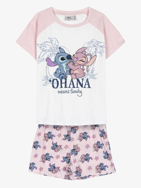 Disney Stitch Pyjama, Rosa